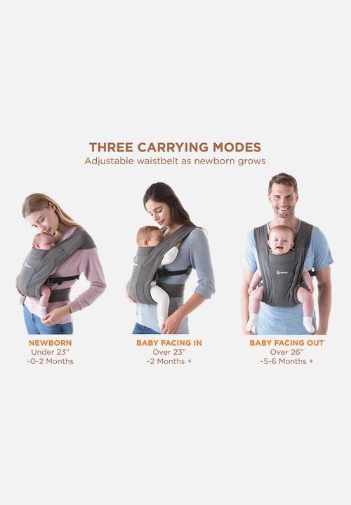 ERGOBABY - Embrace - black