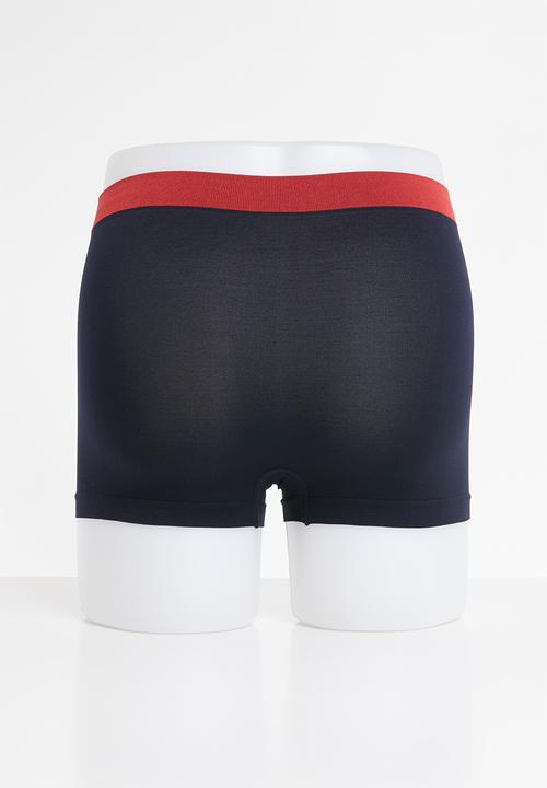 Jonathan D - 2-Pack seamless briefs - navy & red