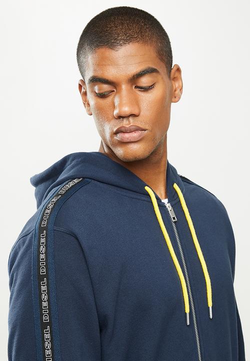 Diesel  - Umlt-brandon-z hoodie - navy