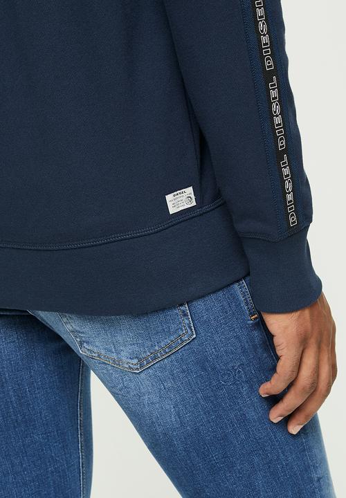 Diesel  - Umlt-brandon-z hoodie - navy