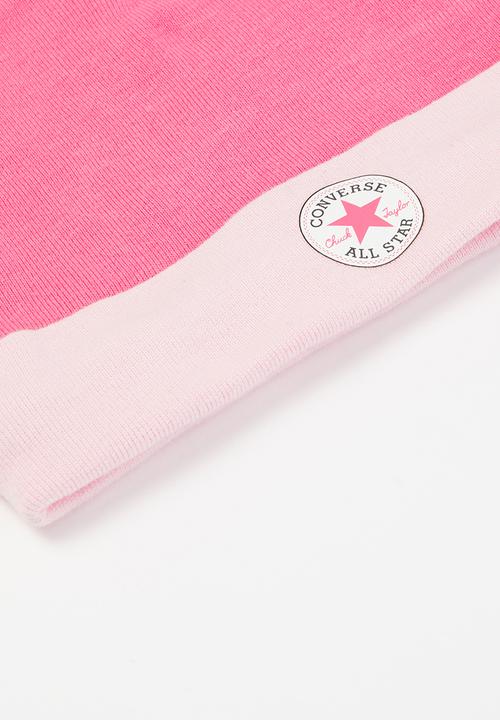 Converse - Chn core hang 3pc hat bib boot - pink