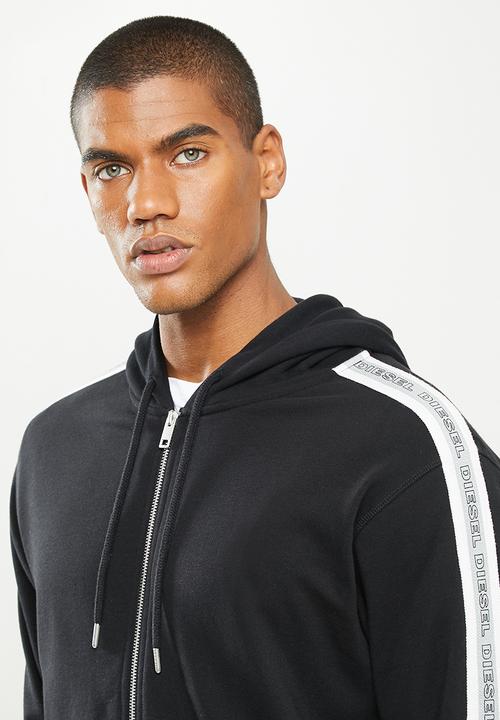 Diesel  - Umlt-brandon-z hoodie - black