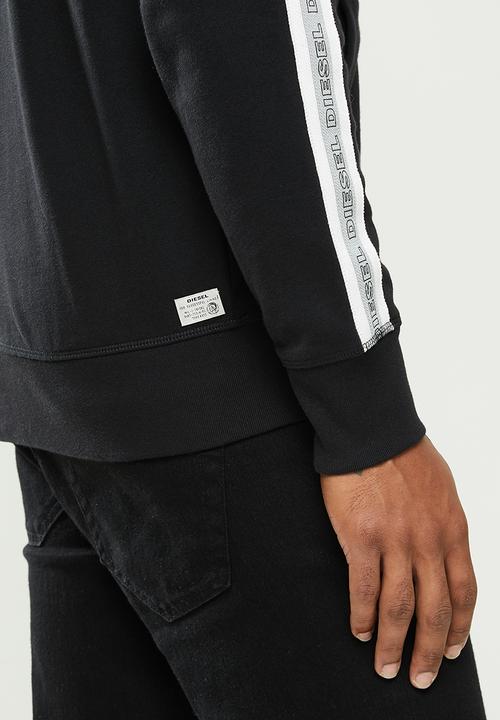 Diesel  - Umlt-brandon-z hoodie - black