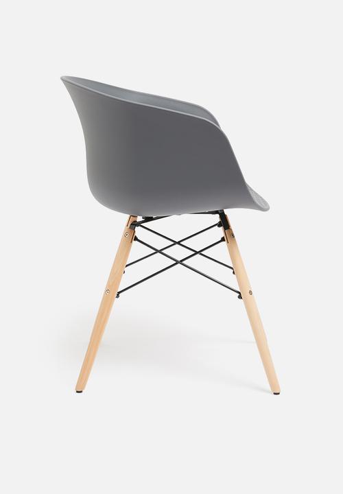 Sixth Floor - Bea chair - charcoal