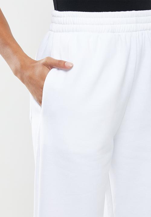 Blake - Slouch jogger - white