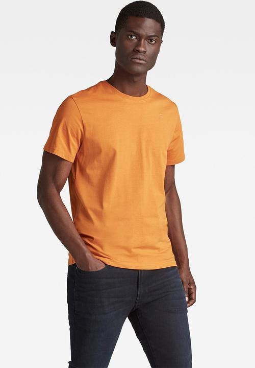 G-STAR - Base-S short sleeve tee - amber