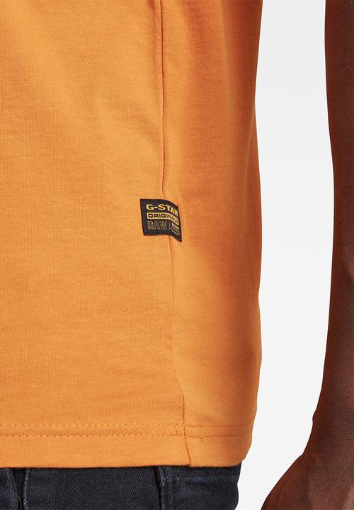 G-STAR - Base-S short sleeve tee - amber