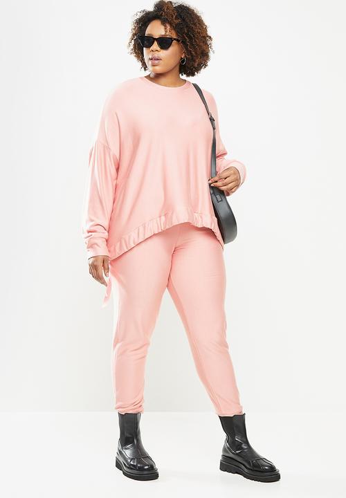 Me&B - Plus lounge legging - pink