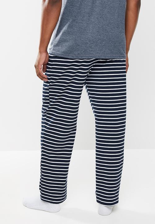 STYLE REPUBLIC - Sleep pant - navy stripe