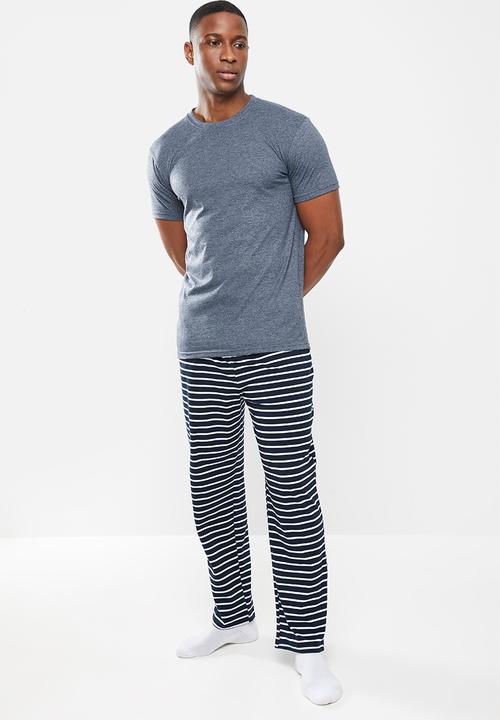 STYLE REPUBLIC - Sleep pant - navy stripe