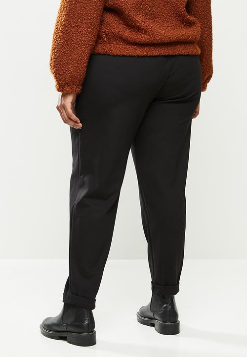 Me&B - Plus tailored jogger - black