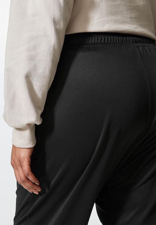Superbalist - Premium dropped crotch jogger - black