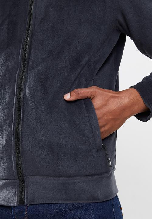 STYLE REPUBLIC - Sherpa lined hooded jacket - navy