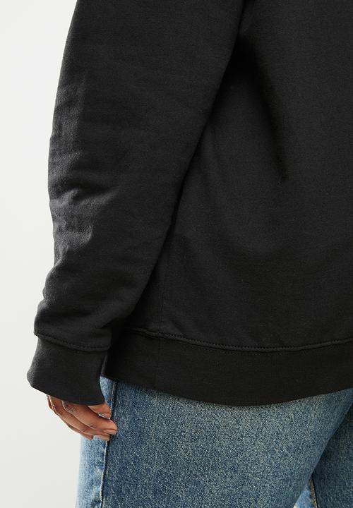 Missguided - Plus basic sweat - black