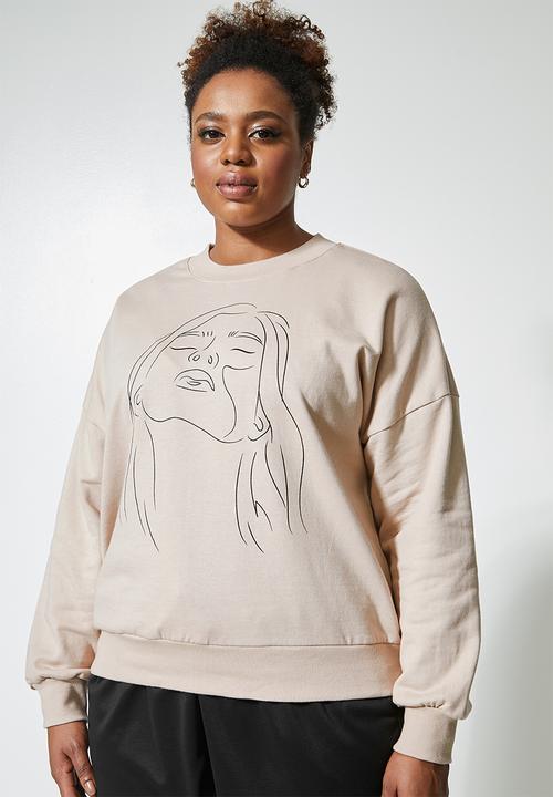 Superbalist - Graphic sweat - neutral