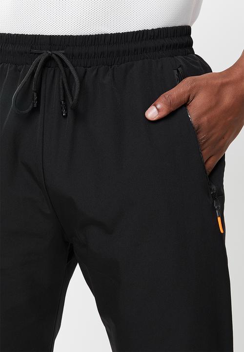STYLE REPUBLIC - Nylon trackpant - black