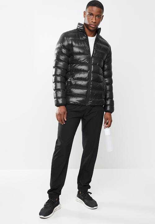 STYLE REPUBLIC - Nylon trackpant - black