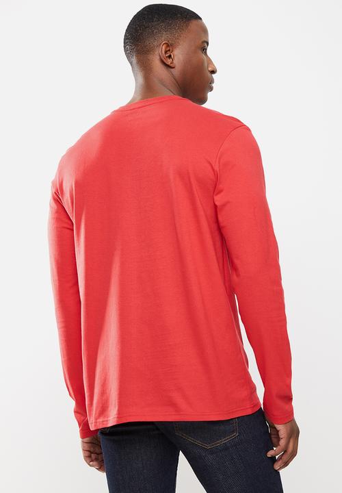Nautica - Logo with signal flags tee - nautica red