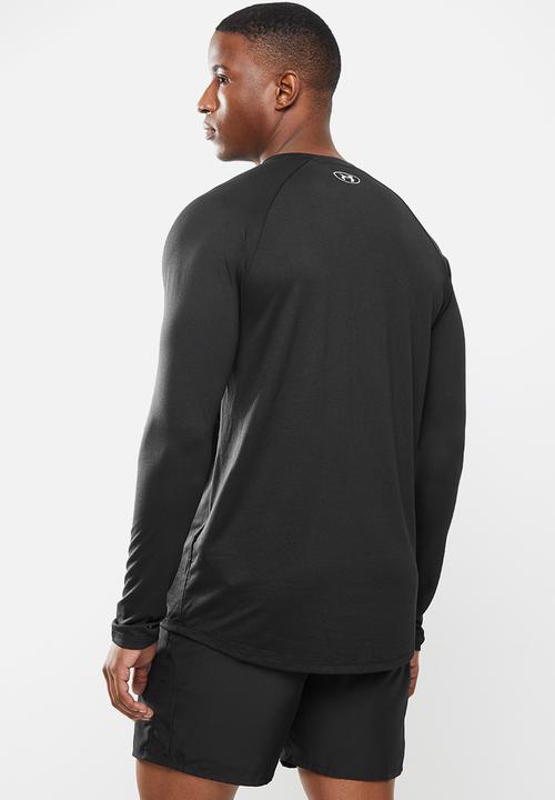 Under Armour - Ua tech triple logo long sleeve - black