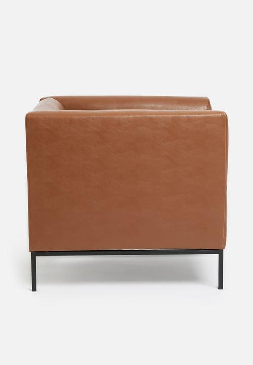 Sixth Floor - Aiden single seater - Tan PU
