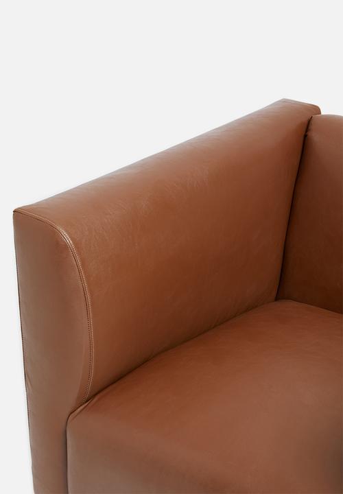 Sixth Floor - Aiden single seater - Tan PU