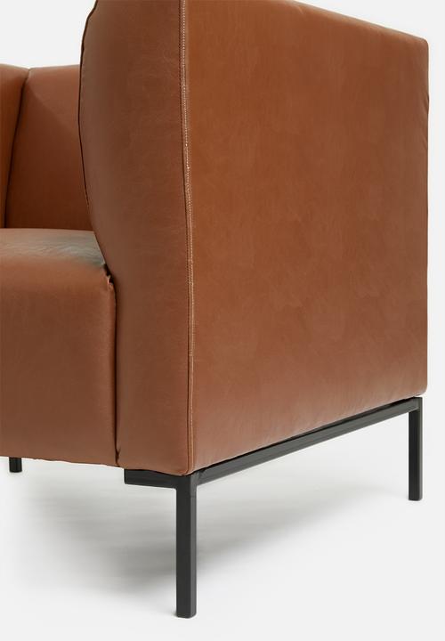 Sixth Floor - Aiden single seater - Tan PU