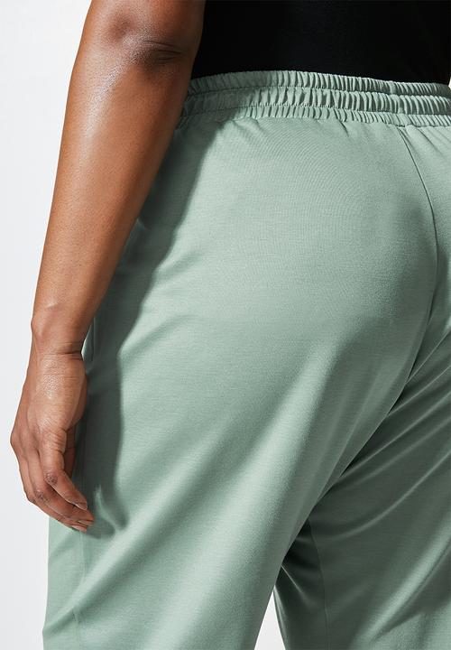 Superbalist - Premium dropped crotch jogger - sage