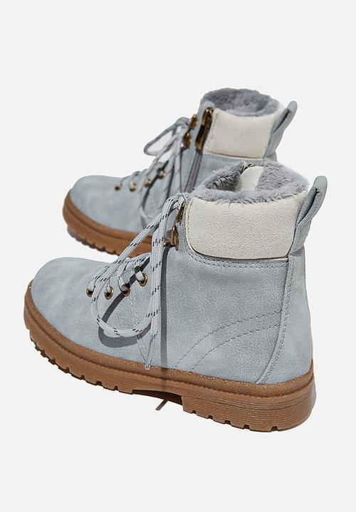 Cotton On - Crafted hiker boot - winter grey