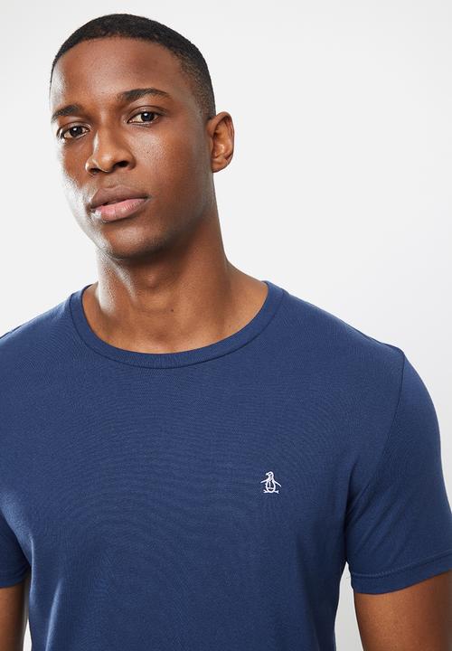 Original Penguin - Embroidered tee - dark sapphire