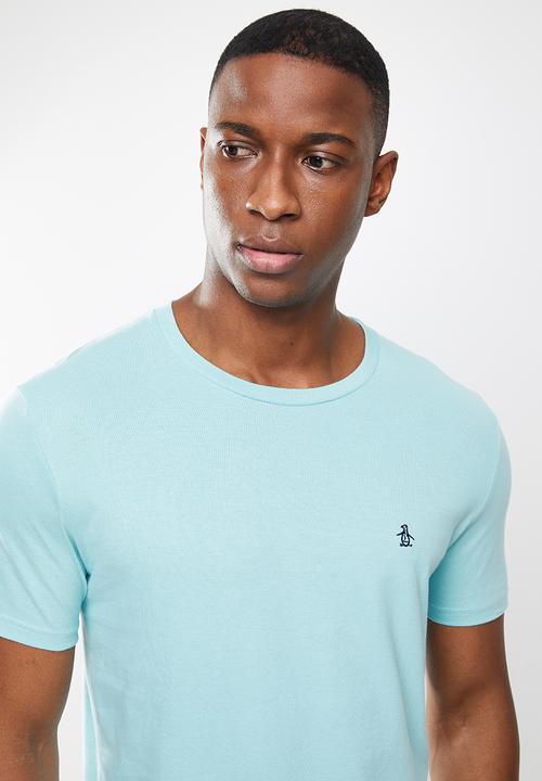 Original Penguin - Embroidered tee - oil blue