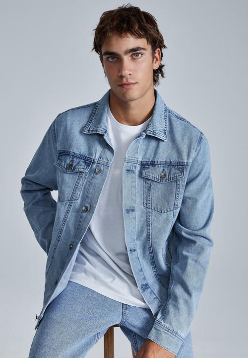 Cotton On - Rodeo jacket - weekday blue