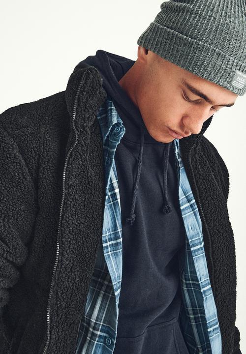 Cotton On - Teddy puffer - black