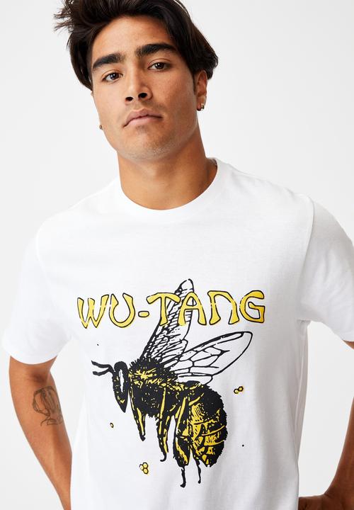 Cotton On - Tbar collab music t-shirt - white