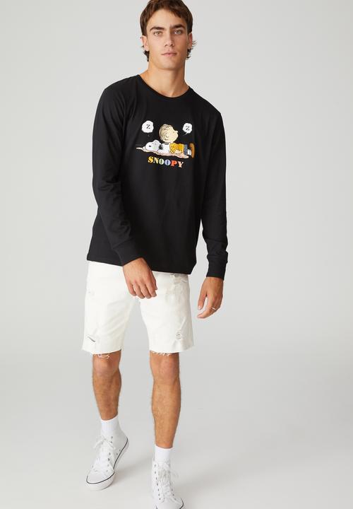Cotton On - Lounge long sleeve T-shirt - black