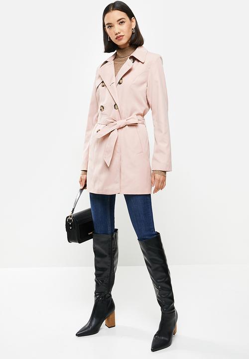 ONLY - Valerie trench coat - rose