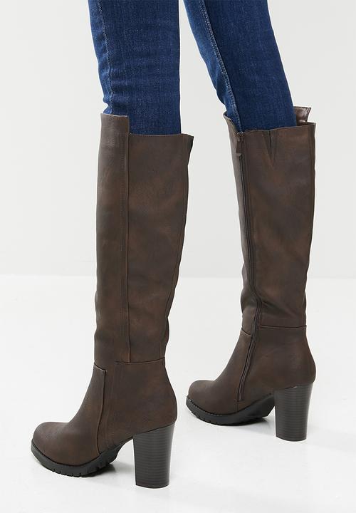 Butterfly Feet - June over the knee boot - brown