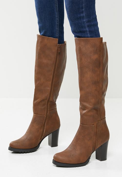 Butterfly Feet - June over the knee boot - tan