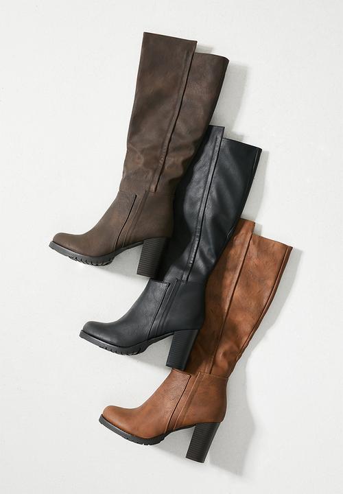 Butterfly Feet - June over the knee boot - black