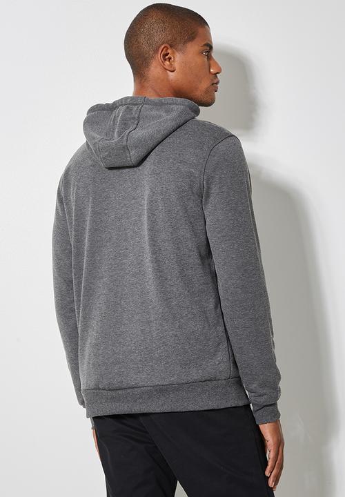 Superbalist - Noel zip through hoodie - grey