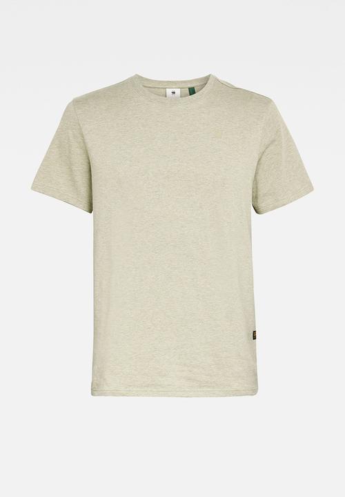 G-STAR - Base-s r s\s tee - grege green htr
