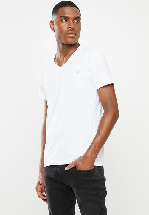 Replay - Replay 3 pack T-shirt V-neck - white