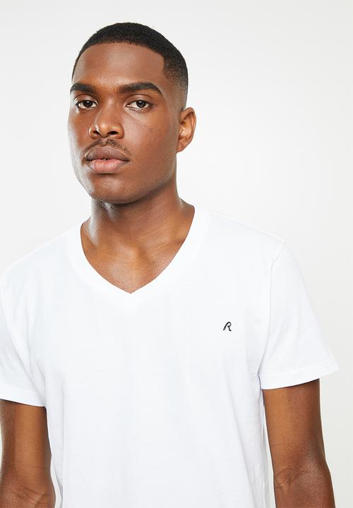 Replay - Replay 3 pack T-shirt V-neck - white