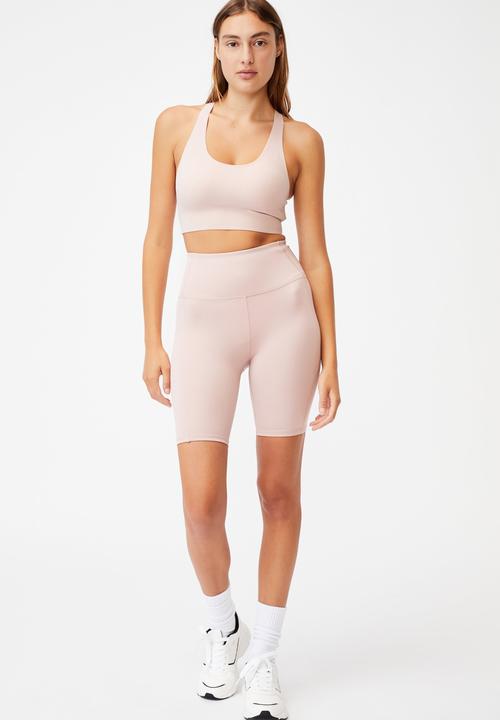 Cotton On - All day comfort crop - almond pink