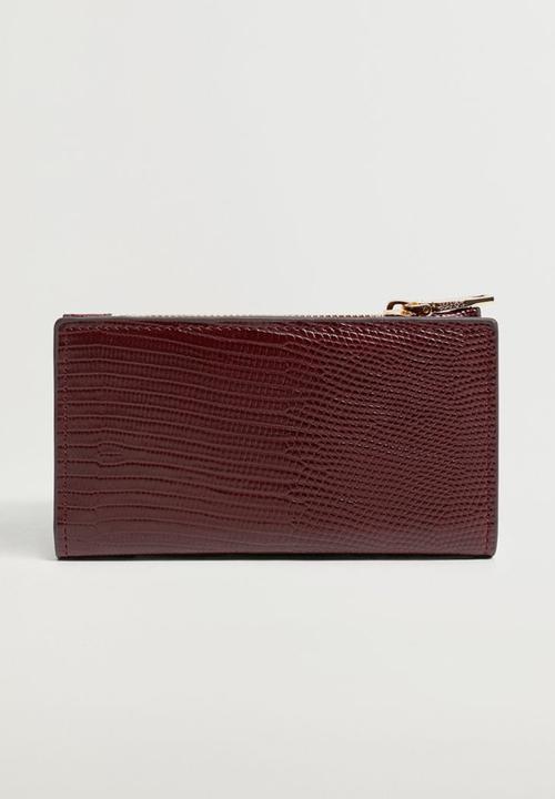 Violeta by Mango - Brais purse - burgundy