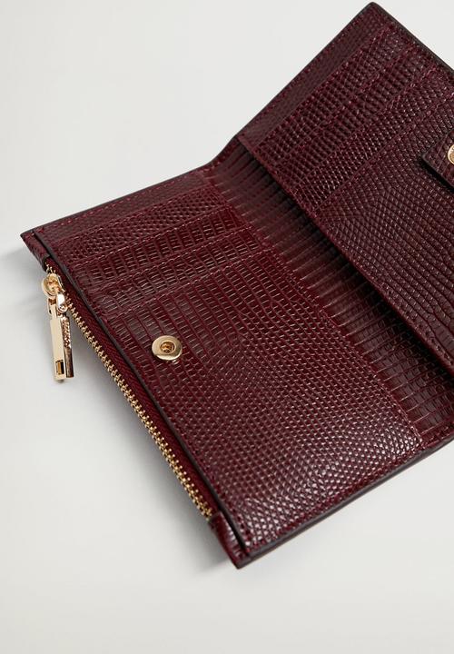 Violeta by Mango - Brais purse - burgundy