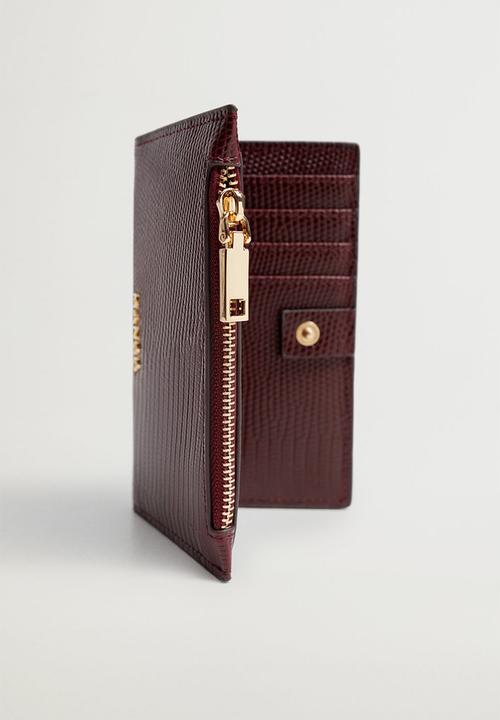 Violeta by Mango - Brais purse - burgundy