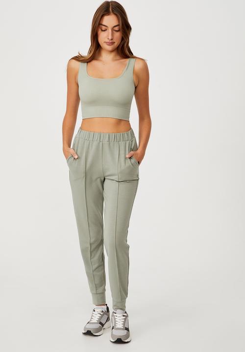 Cotton On - All day studio pant - green haze