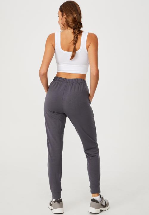 Cotton On - All day studio pant - pewter grey
