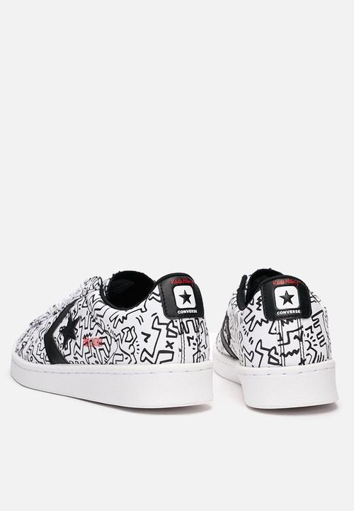 Converse - Converse X Keith Haring Pro leather - white & black