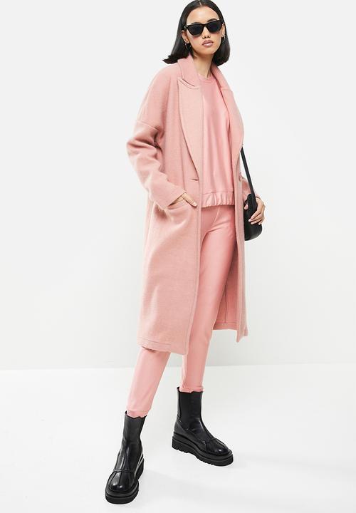 Me&B - Melton coat - pink
